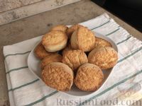 Фото приготовления рецепта: Кокосовое песочное печенье - шаг №12