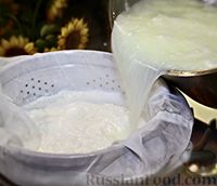 Фото приготовления рецепта: Сыр рикотта - шаг №13