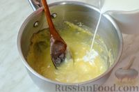 Фото приготовления рецепта: Лазанья из лаваша с курицей, грибами и соусом бешамель - шаг №10