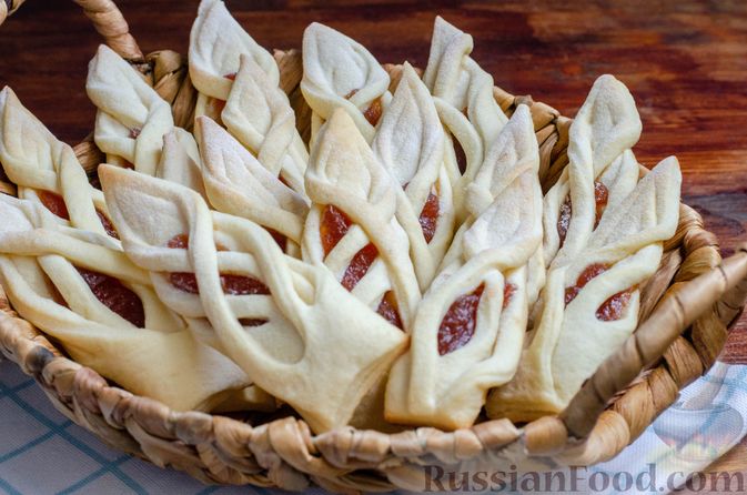 Печенье «Каракум» с вареньем — рецепт с фото