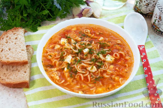 Рецепт томатного супа с макаронами: легко и быстро
