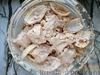 Фото приготовления рецепта: Шашлык из свинины в сметане - шаг №5