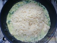 Фото приготовления рецепта: Кускус со шпинатом в сливочном соусе - шаг №10