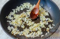 Фото приготовления рецепта: Разборный мясной пирог-ромашка из дрожжевого теста на кефире - шаг №9