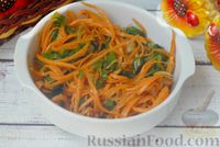 Фото к рецепту: Черемша по-корейски с морковью