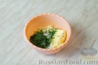 Фото приготовления рецепта: Рыбные котлеты по-киевски - шаг №3