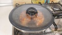 Фото приготовления рецепта: Курица на сковороде в азиатском маринаде - шаг №5