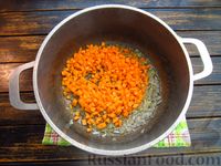 Фото приготовления рецепта: Суп с мясными фрикадельками и клёцками - шаг №15