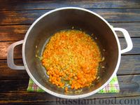 Фото приготовления рецепта: Суп с мясными фрикадельками и клёцками - шаг №16