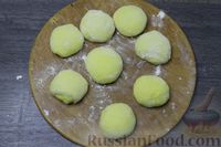 Фото приготовления рецепта: Лепёшки на кефире (на сковороде) - шаг №6
