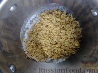 Фото приготовления рецепта: Булгур с мясом и фасолью в томатном соусе - шаг №8