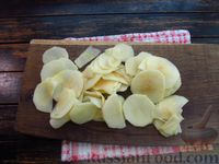 Фото приготовления рецепта: Жареные плюшки с яблоками - шаг №9