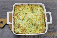 Фото приготовления рецепта: Запеканка из молодой капусты с сыром - шаг №10