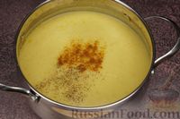 Фото приготовления рецепта: Кабачковый суп-пюре с плавленым сыром - шаг №13