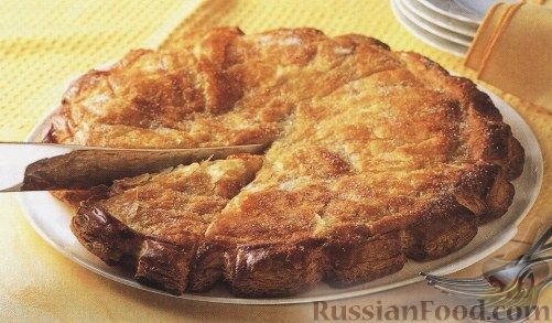 Закрытый яблочный пирог - пошаговый рецепт с фото на prachka-mira.ru