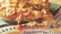 Фото к рецепту: Рустиканский пирог (деревенский)