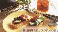 Фото к рецепту: Сэндвичи с баклажанами и моцареллой