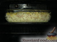 Фото приготовления рецепта: Запеканка из макарон с мясным  фаршем - шаг №14