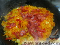 Фото приготовления рецепта: Украинский постный борщ - шаг №17