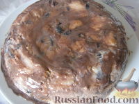 Фото приготовления рецепта: Торт "Панчо" с черносливом, сметаной и грецкими орехами - шаг №18