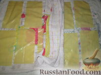 Фото приготовления рецепта: Лазанья с соусом песто и креветками - шаг №3