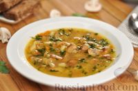 Фото к рецепту: Грибной суп с галушками