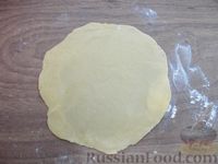 Фото приготовления рецепта: Медовый торт "Мамуся" с манным масляно-заварным кремом - шаг №9