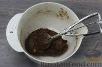 Фото приготовления рецепта: Двухцветное ванильно-шоколадное печенье "Шарики мороженого" - шаг №13