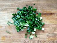 Фото приготовления рецепта: Чебуреки с сыром фета и зеленью, или Кутабы (на сковороде) - шаг №7