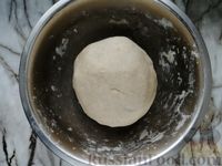 Фото приготовления рецепта: Чебуреки с сыром фета и зеленью, или Кутабы (на сковороде) - шаг №5