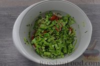 Фото приготовления рецепта: Овощной салат с горчично-лимонной заправкой - шаг №11