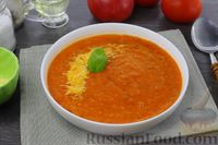 Фото приготовления рецепта: Томатный суп-пюре из запечённых овощей - шаг №10