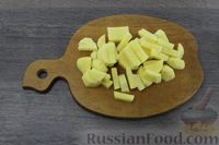 Фото приготовления рецепта: Скумбрия, запечённая с картофелем и грибами - шаг №3