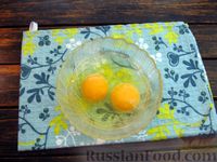 Фото приготовления рецепта: Пшенный суп с яичной паутинкой - шаг №10