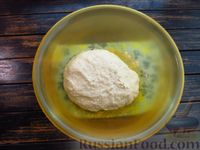 Фото приготовления рецепта: Молочный манный хлеб - шаг №9