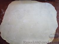 Фото приготовления рецепта: Катлама фатыр (слоёная лепёшка) в духовке - шаг №11