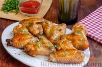 Фото приготовления рецепта: Жареные куриные крылышки в кисло-сладком соусе - шаг №9