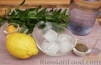 Фото приготовления рецепта: Холодный зелёный чай с лимоном и мёдом - шаг №1