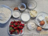 Фото приготовления рецепта: Булочки с ягодами и штрейзелем - шаг №1