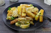 Фото к рецепту: Жареная картошка в сметане