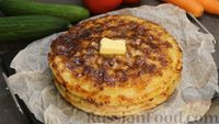 Фото к рецепту: Ленивые хачапури (сырные лепёшки)