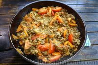 Фото приготовления рецепта: Макароны с фаршем и овощами в томатном соусе - шаг №16