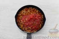 Фото приготовления рецепта: Баклажаны с фаршем и помидорами - шаг №9