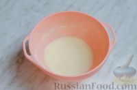 Фото приготовления рецепта: Рисовая лепёшка-блин с творожно-ягодной начинкой - шаг №5