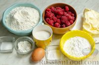 Фото приготовления рецепта: Песочное печенье с малиновой прослойкой и сахарной глазурью - шаг №1