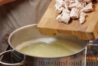 Фото приготовления рецепта: Суп из индейки с рисом - шаг №9