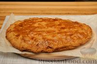Фото приготовления рецепта: Песочный пирог с мясным фаршем и картошкой - шаг №16