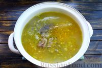 Фото приготовления рецепта: Гороховый суп с тушёнкой - шаг №14