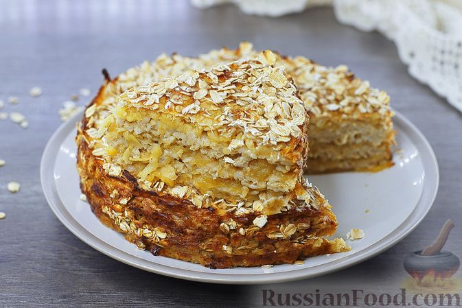 Яблочный пирог из овсяного теста - пошаговый рецепт с фото на l2luna.ru