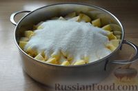 Фото приготовления рецепта: Яблочное варенье с маком (на зиму) - шаг №4